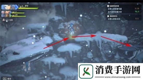 百英雄传崛起手游雪山隐藏关卡位置介绍