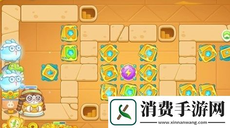 保卫萝卜4法老归来第40关过关方法