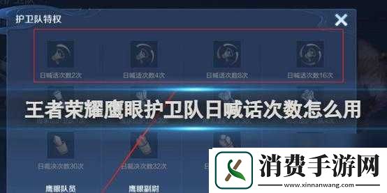 王者荣耀鹰眼护卫队日喊话次数是多少王者荣耀鹰眼护卫队日喊话作用介绍