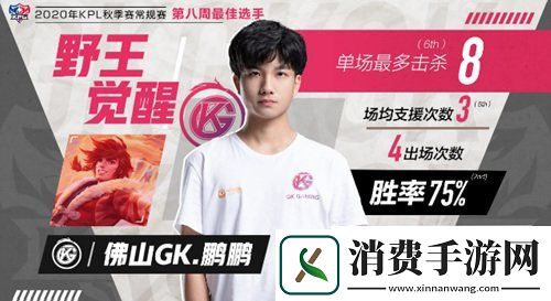 KPL第八周周最佳阵容现已出炉