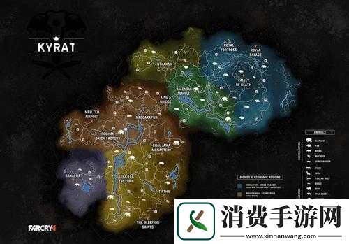 孤岛惊魂原始杀戮什么地方可以找到稀有动物各动物分布图详解