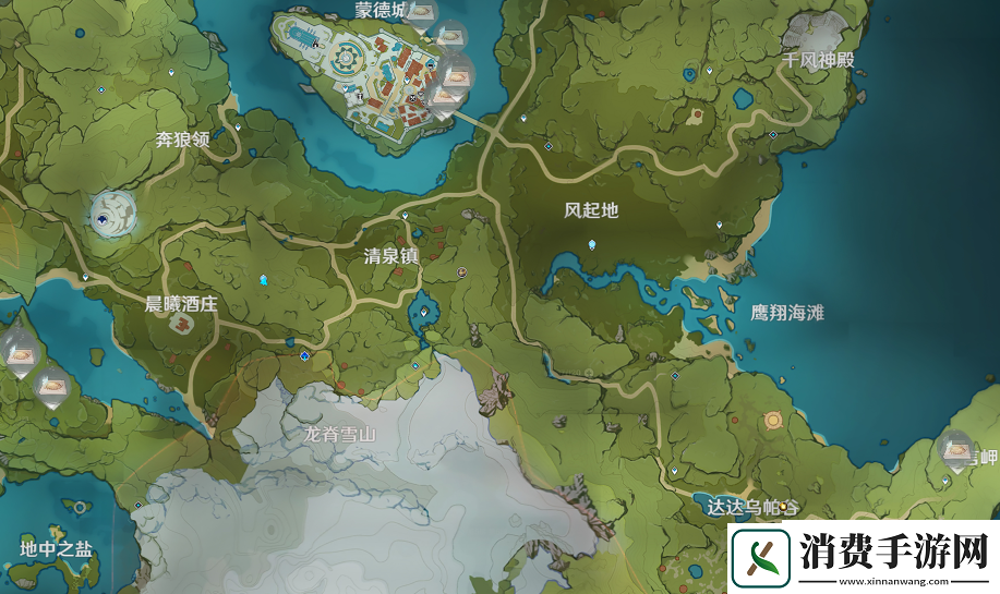 原神蒲公英籽位置在哪