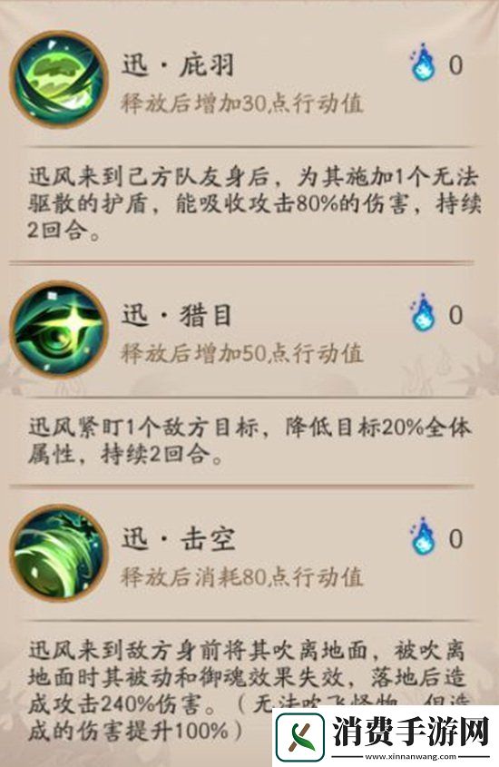 阴阳师SP初翎山风技能是什么SP初翎山风技能介绍