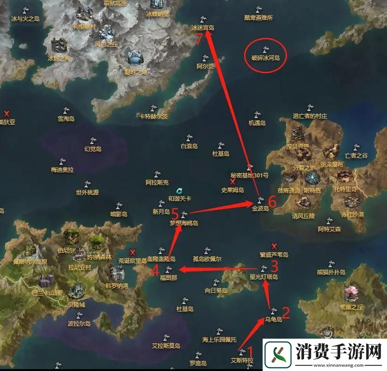 古剑奇谭3中心之岛5个线索在哪