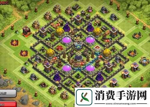 COC部落冲突九本黑牌Farm冲杯打资源技巧心得分享