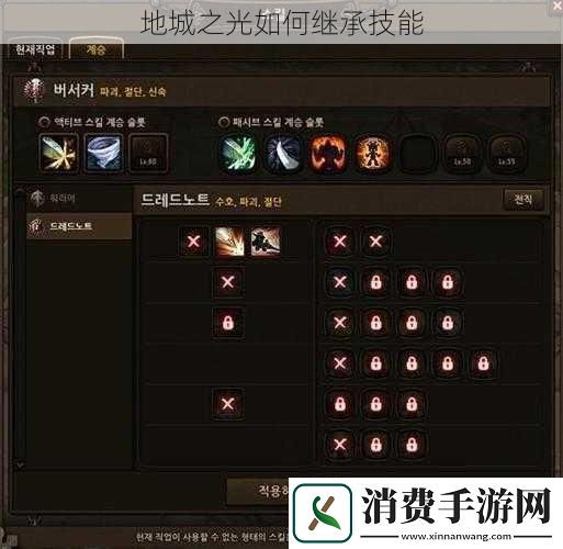 地城之光如何继承技能