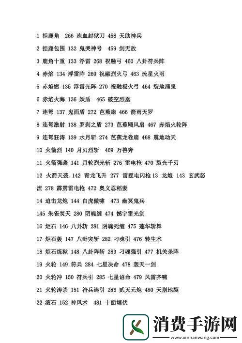 国群英传7武将必杀技大全