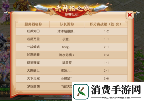 梦幻西游手游武神坛巅峰联赛S5预选赛激燃开战！