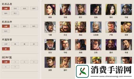 三国志战棋版武将库