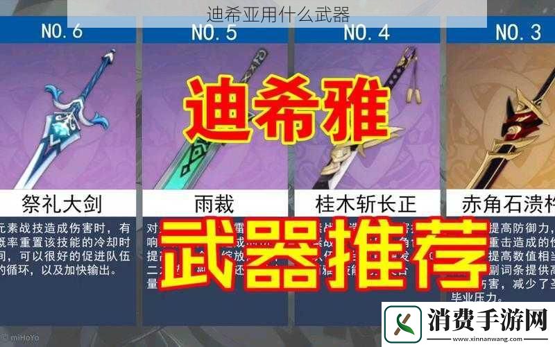 迪希亚用什么武器