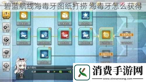 碧蓝航线海毒牙图纸打捞