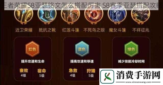 王者荣耀S8亚瑟铭文怎么搭配厉害S8赛季亚瑟搭配攻略