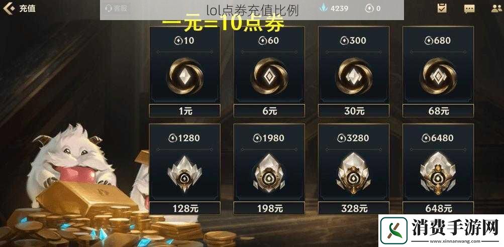lol点券充值比例
