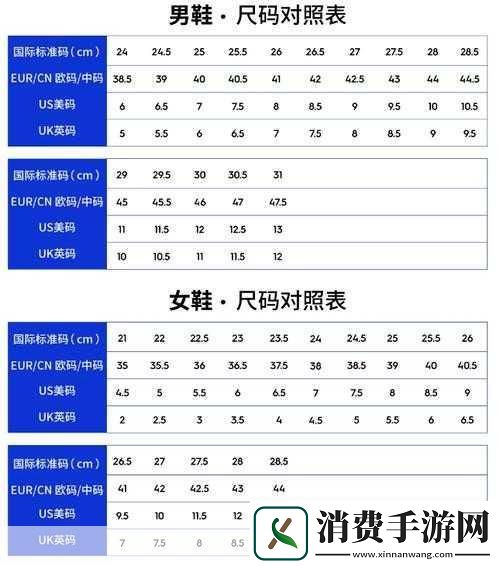 国产尺码与欧洲尺码表2023：2023年国产尺码与欧洲尺码的对应表是怎样的呢