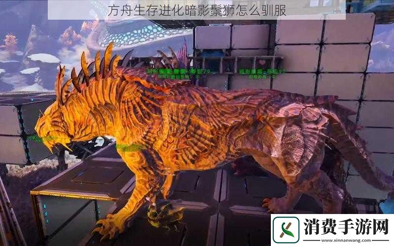 方舟生存进化暗影鬃狮怎么驯服
