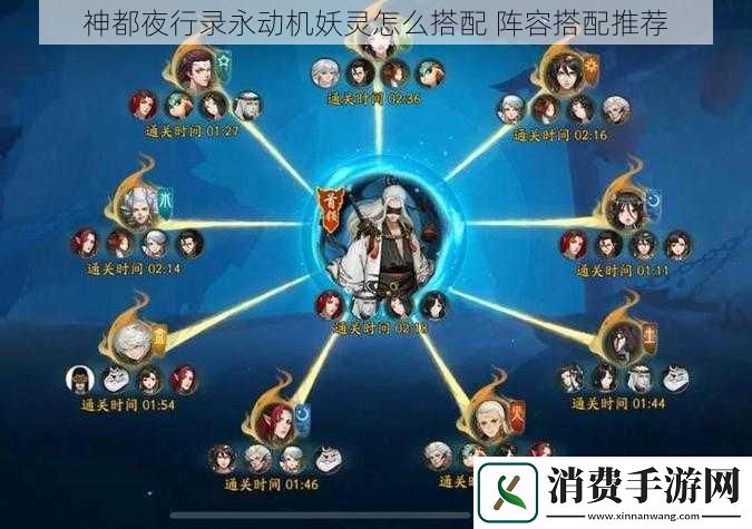 神都夜行录永动机妖灵怎么搭配阵容搭配推荐