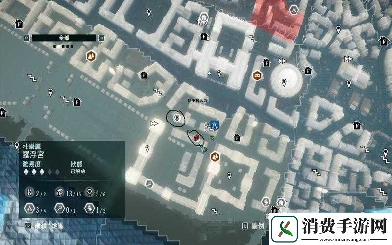 刺客信条大革命双鱼谜团地图位置