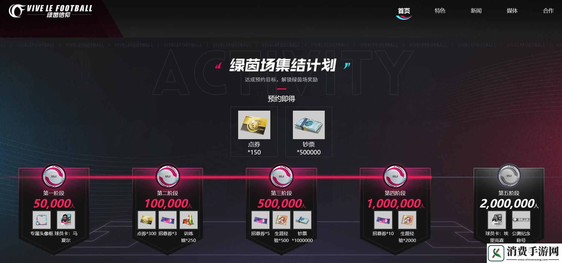 百万预约达成！绿茵信仰重磅福利火热解锁中！