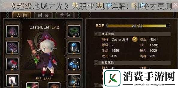 超级地城之光大职业法师详解