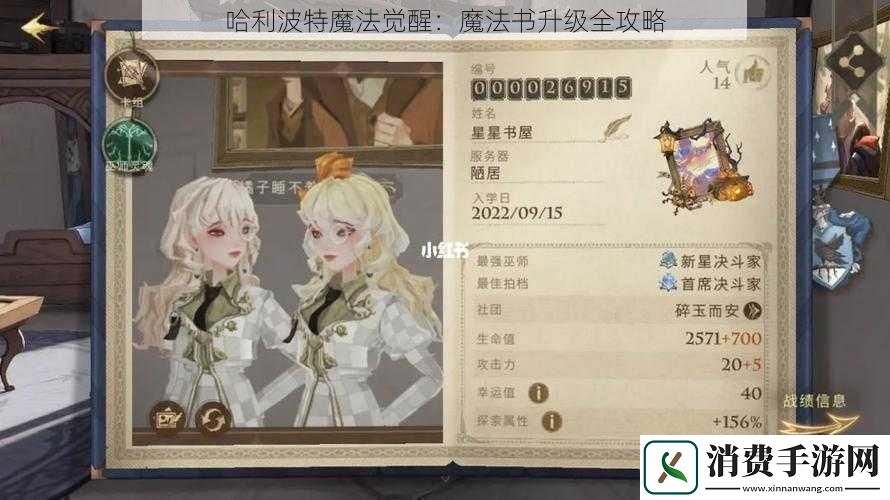 哈利波特魔法觉醒：魔法书升级全攻略