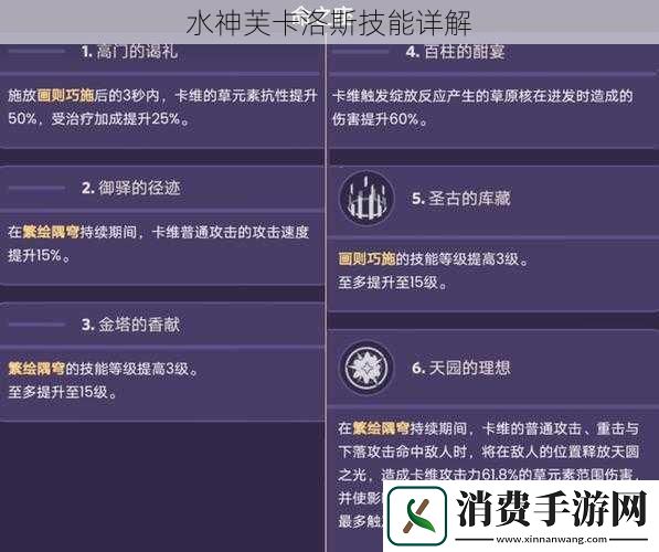 水神芙卡洛斯技能详解