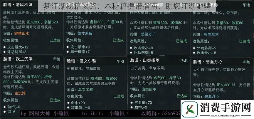 梦江湖秘籍攻略：本秘籍携带指南-助您江湖驰骋