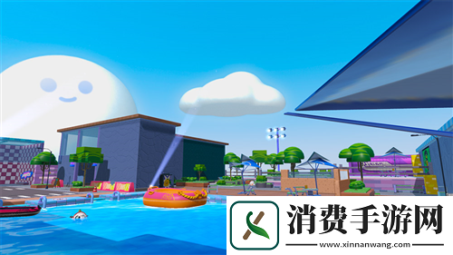 来玩水啊！蛋仔派对捉迷藏新图上线！