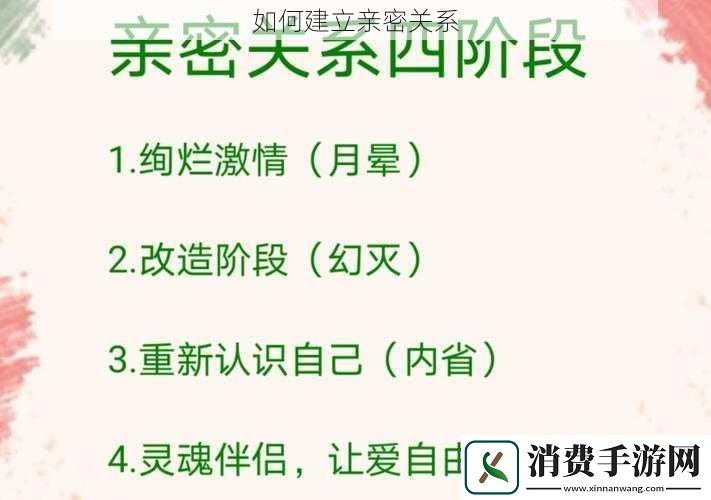 如何建立亲密关系
