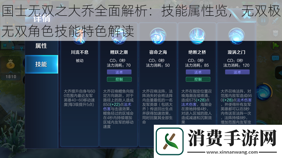 国士无双之大乔全面解析