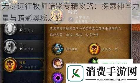 无尽远征牧师暗影专精攻略