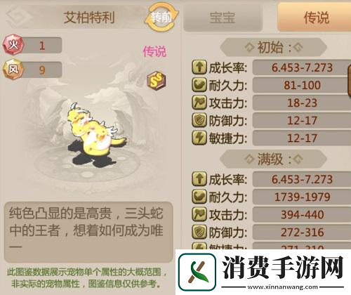 石器时代手游恐龙神奇宝贝SS级宠新三头蛇兑换