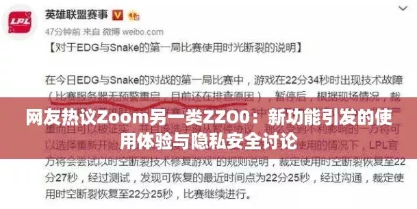 友热议Zoom另一类ZZO0