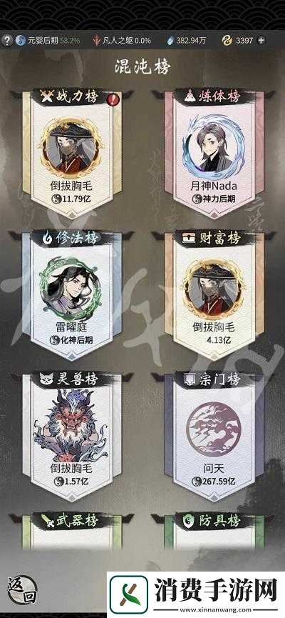一念逍遥混沌榜的作用