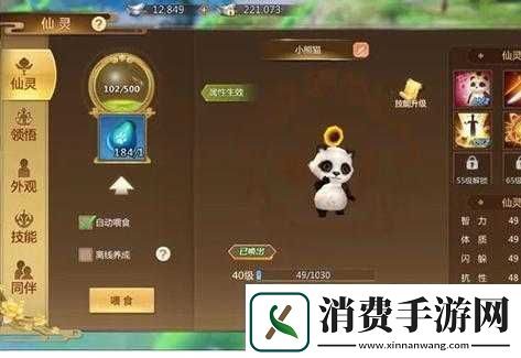 蜀门手游仙灵熊猫加点技巧蜀门手游仙灵熊猫加点攻略蜀门手游中仙灵熊猫如何加点