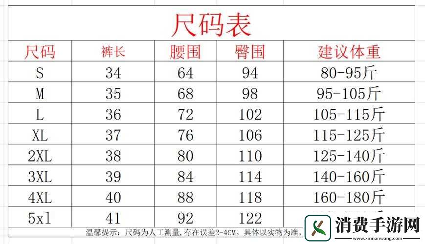 国产尺码与欧洲尺码表-2024-相关内容解析