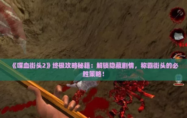 喋血街头2终极攻略秘籍