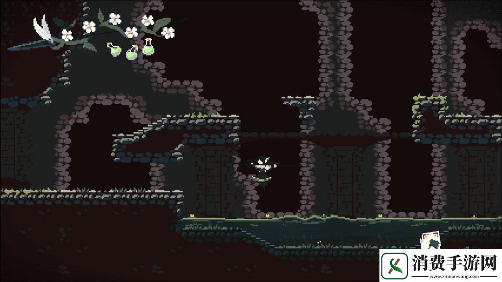 类银河恶魔城游戏花田Steam页面