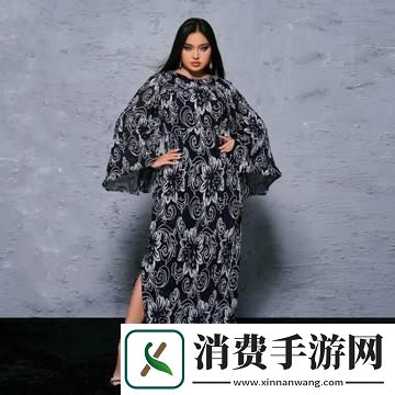 欧美风大码胖mm中长款连衣裙：潮流的领航者