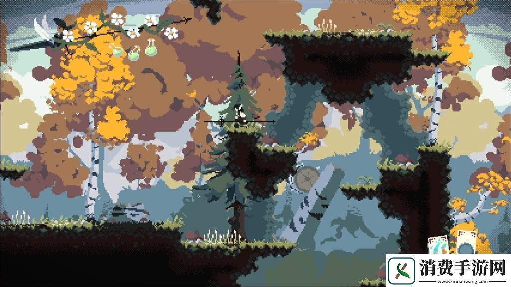 类银河恶魔城游戏花田Steam页面