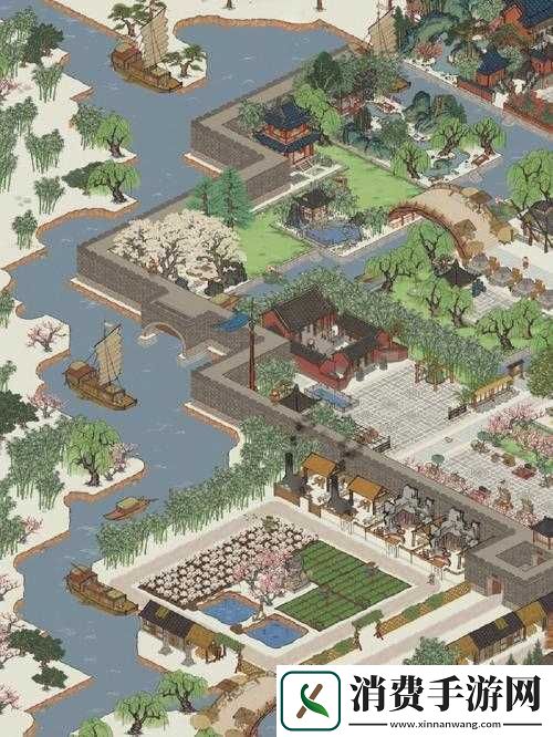 江南百景图应天府道路规划与修路技巧