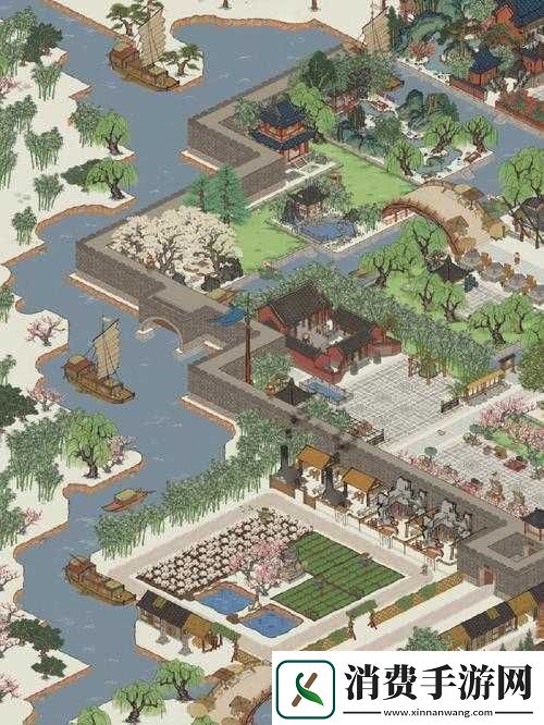 江南百景图应天府道路规划与修路技巧 
