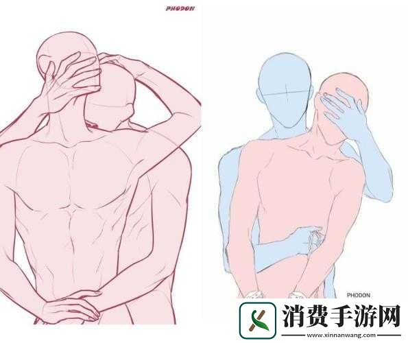 双人-CP-互动全身姿势精彩呈现