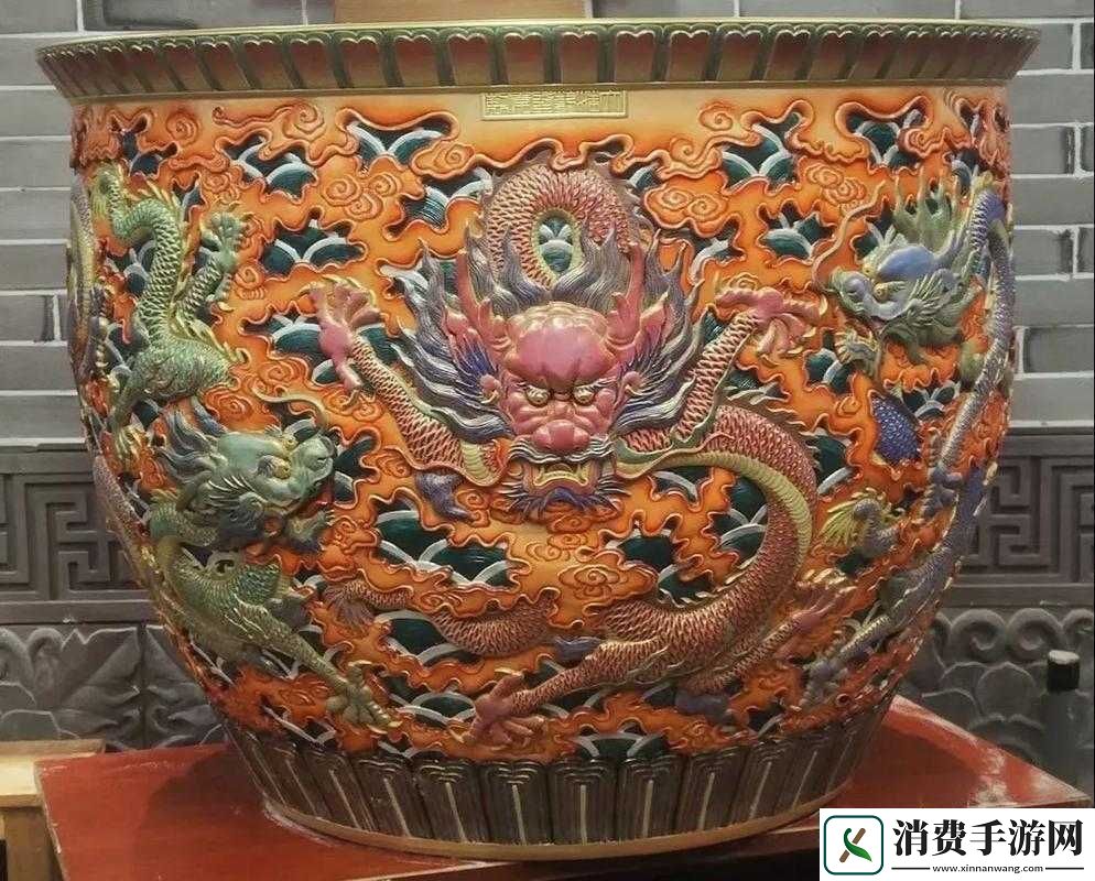 乾隆九龙大缸h9