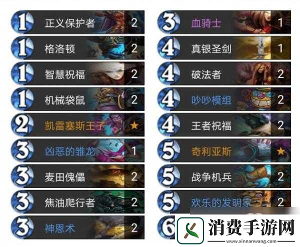 炉石传说新版本圣骑卡组搭配心得