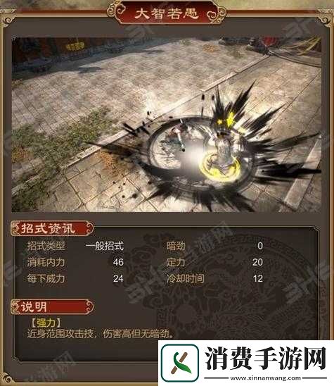 天命奇御大智若愚招式图鉴