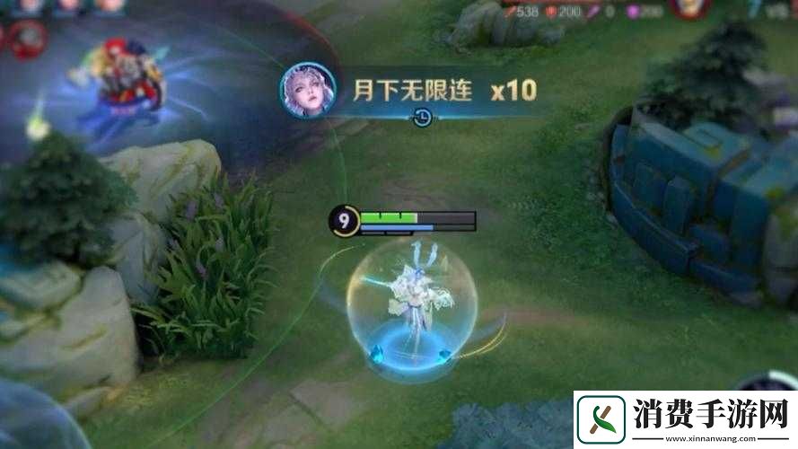 露娜月下无限连招口诀