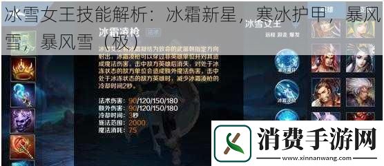 冰雪女王技能解析