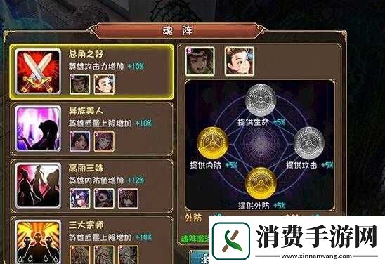 大唐双龙传魂阵系统