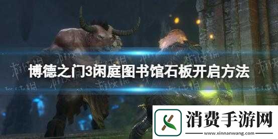 博德之门3闲庭图书馆石门进入方法