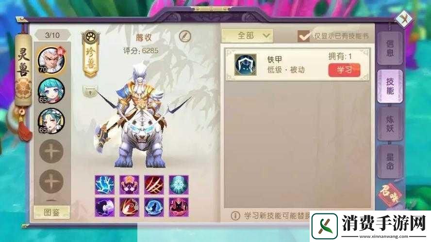 山海异闻录灵兽升星攻略想了解山海异闻录灵兽升星攻略吗